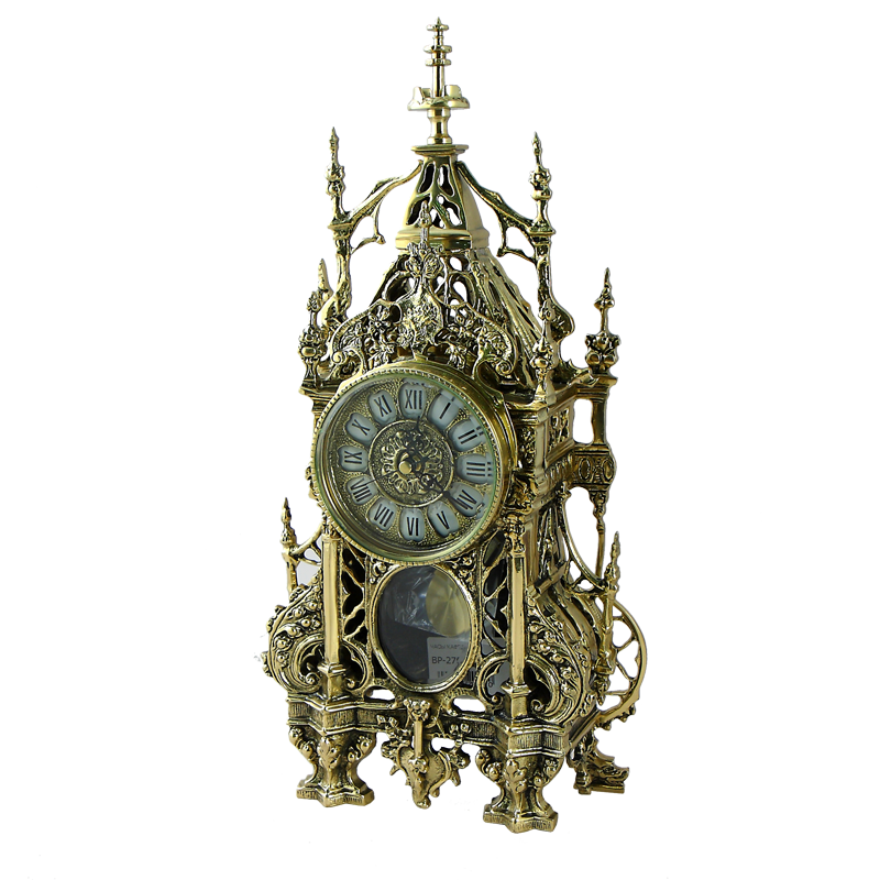 Часы Кафедрал c маятником, золото BP-27012-D