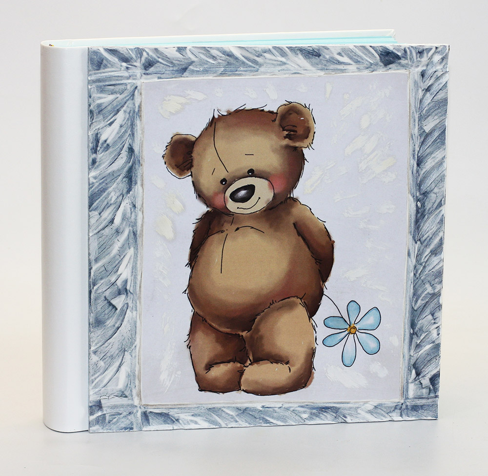 Детский фотоальбом "Teddy" для мальчика TED02 - детальная