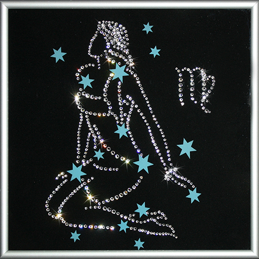 Картина с кристаллами "Звездная Дева-2" Зн-122 