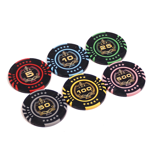 Набор для покера Lux на 500 фишек lux500-2 - 3