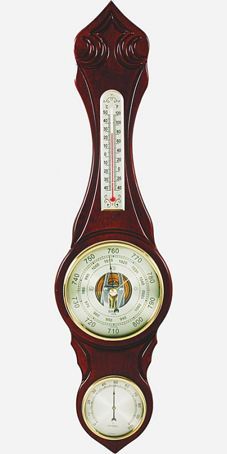 Метеостанция настенная барометр гигрометр термометр М-73Б