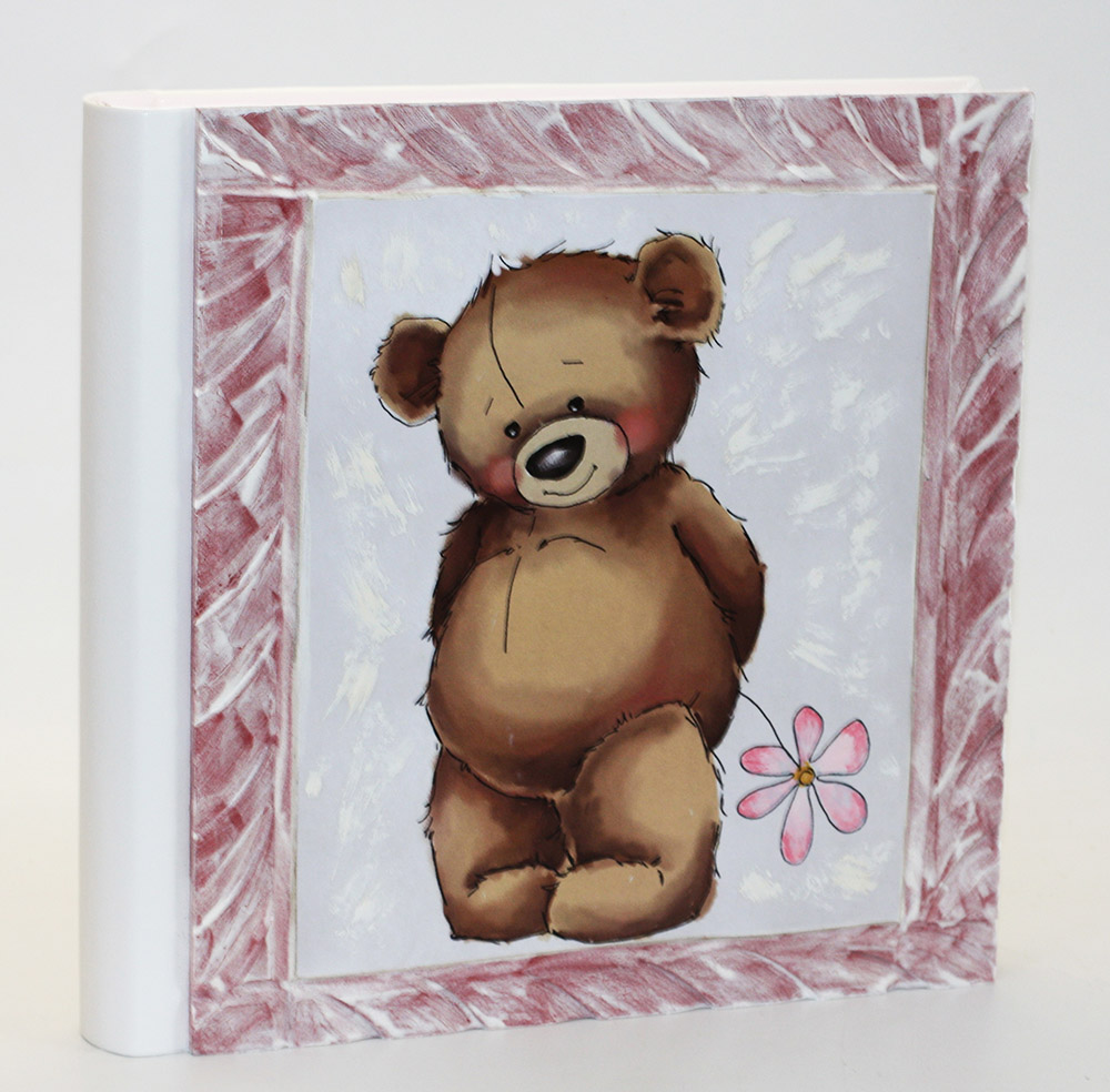 Детский фотоальбом "Teddy" для девочки TED02-1 - детальная