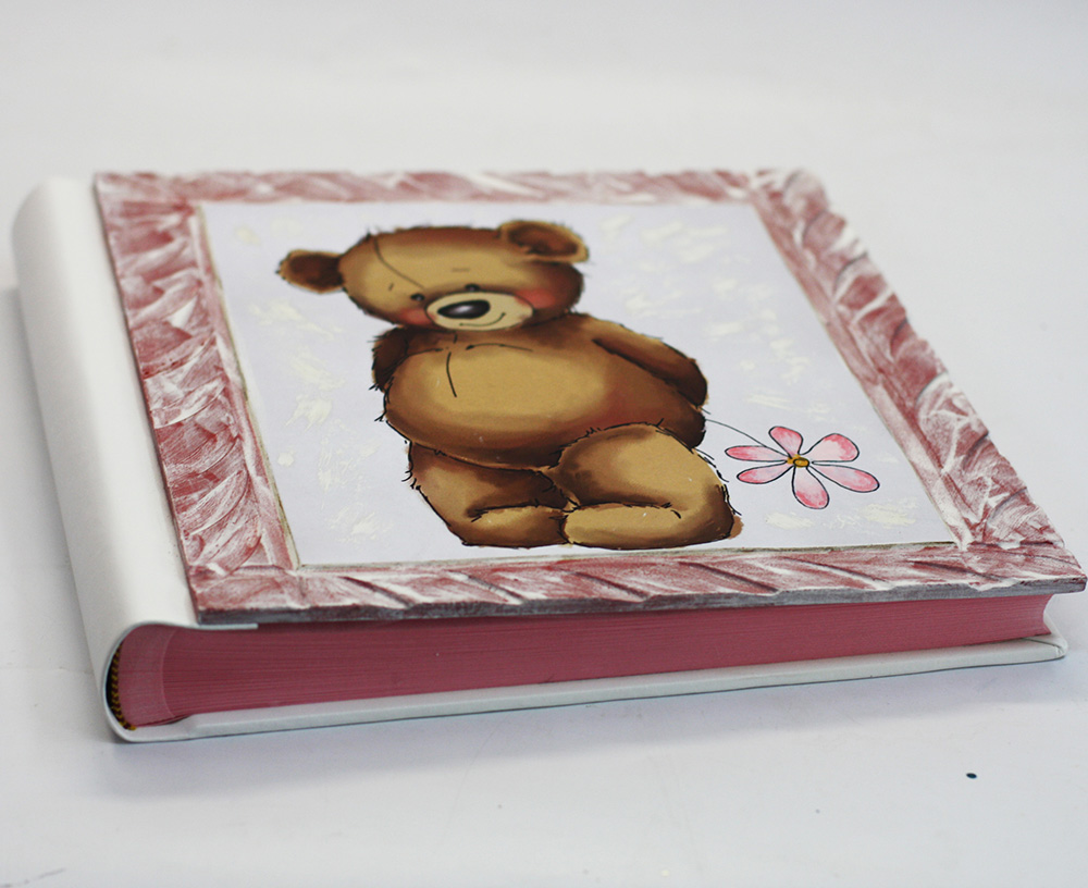 Детский фотоальбом "Teddy" для девочки TED02-1 - 0